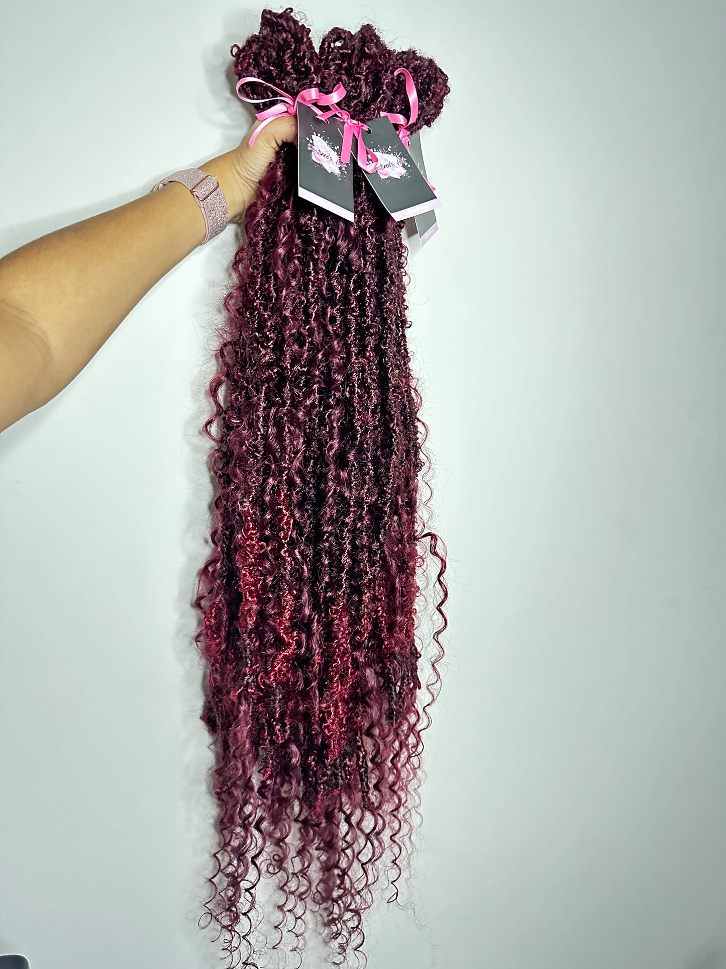 36 Inch Dreamy Locs - Red Cherry (425)