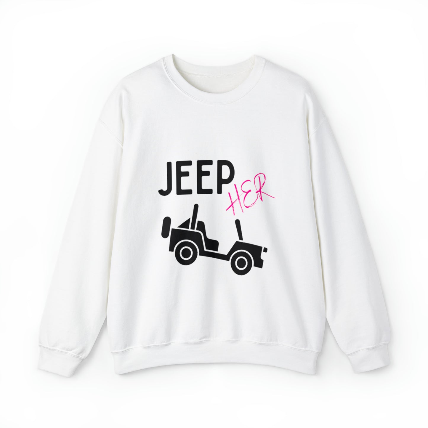 Jeep HER Unisex Heavy Blend™ Crewneck Sweatshirt