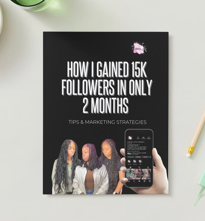 How I Gained 15k Followers In 2 Months E-BOOK