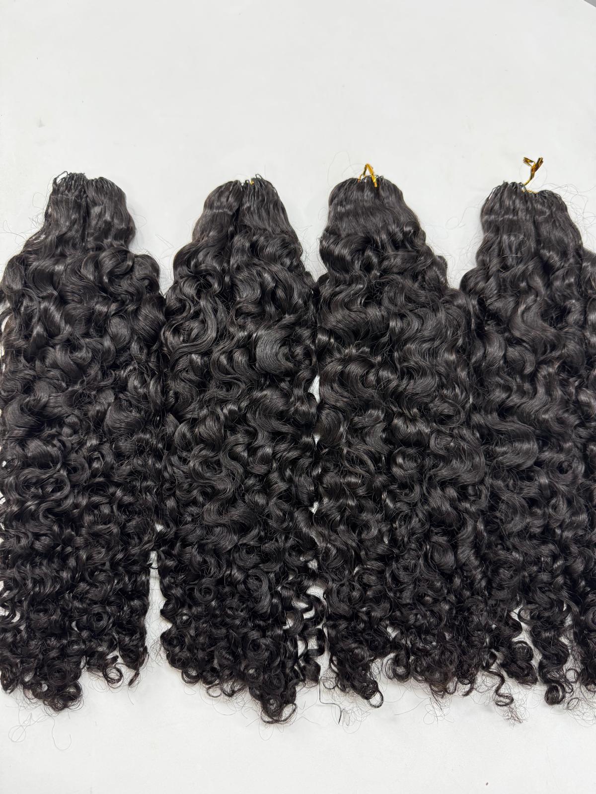 Feather Crochet Human Hair