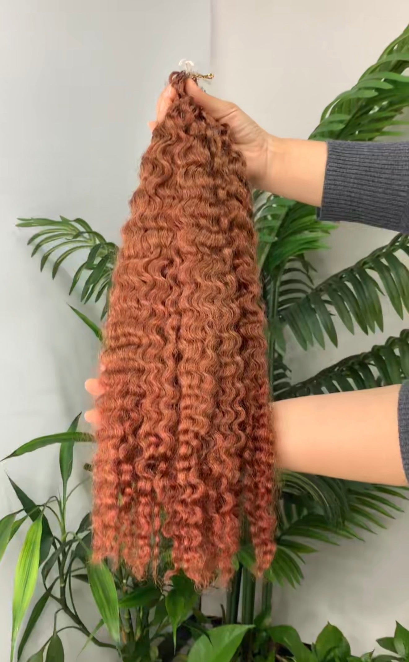 Feather Crochet Human Hair